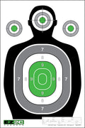 Green Silhouette Target — 12x18 inch 100-Pack