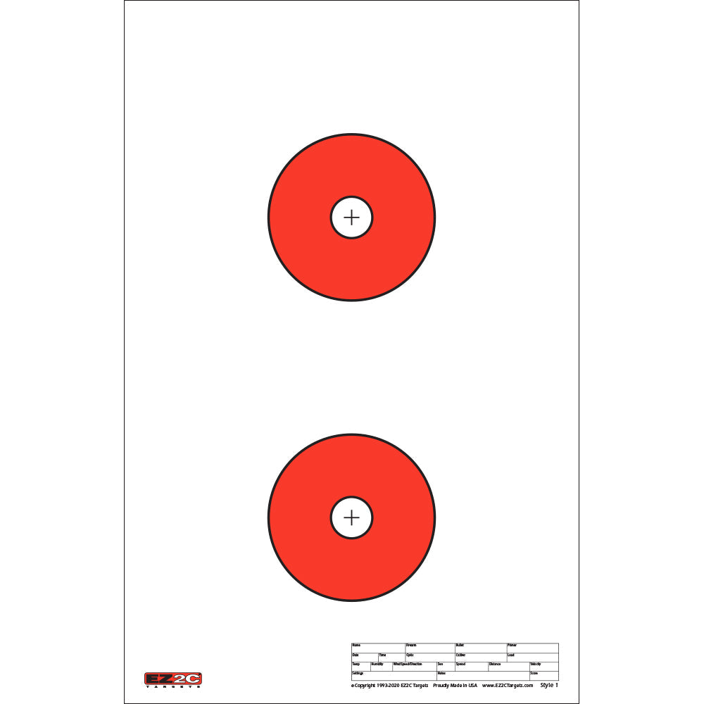 Range Target — 11x17 inch