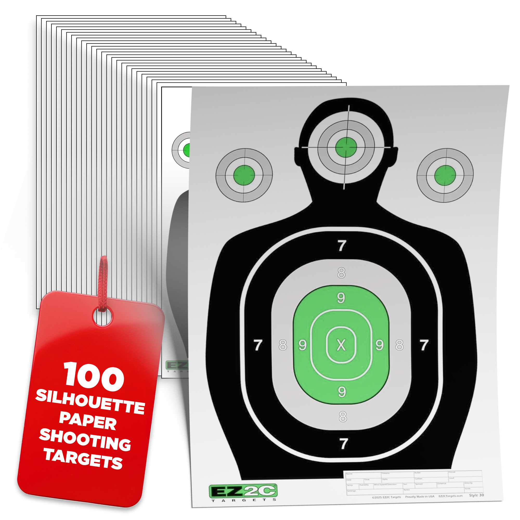Silhouette Target RD11 — 12×18