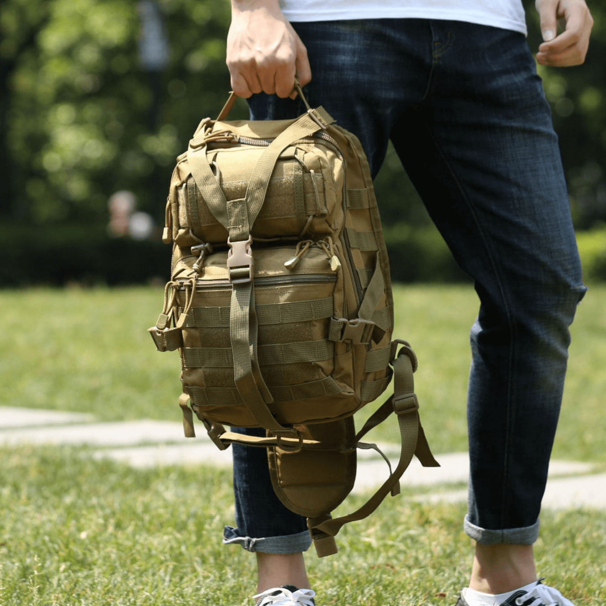 Jupiter Gear Tactical 15L Sling Range Bag — MOLLE Compatible