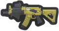 Tactical AK Rifle PVC Patch — Green