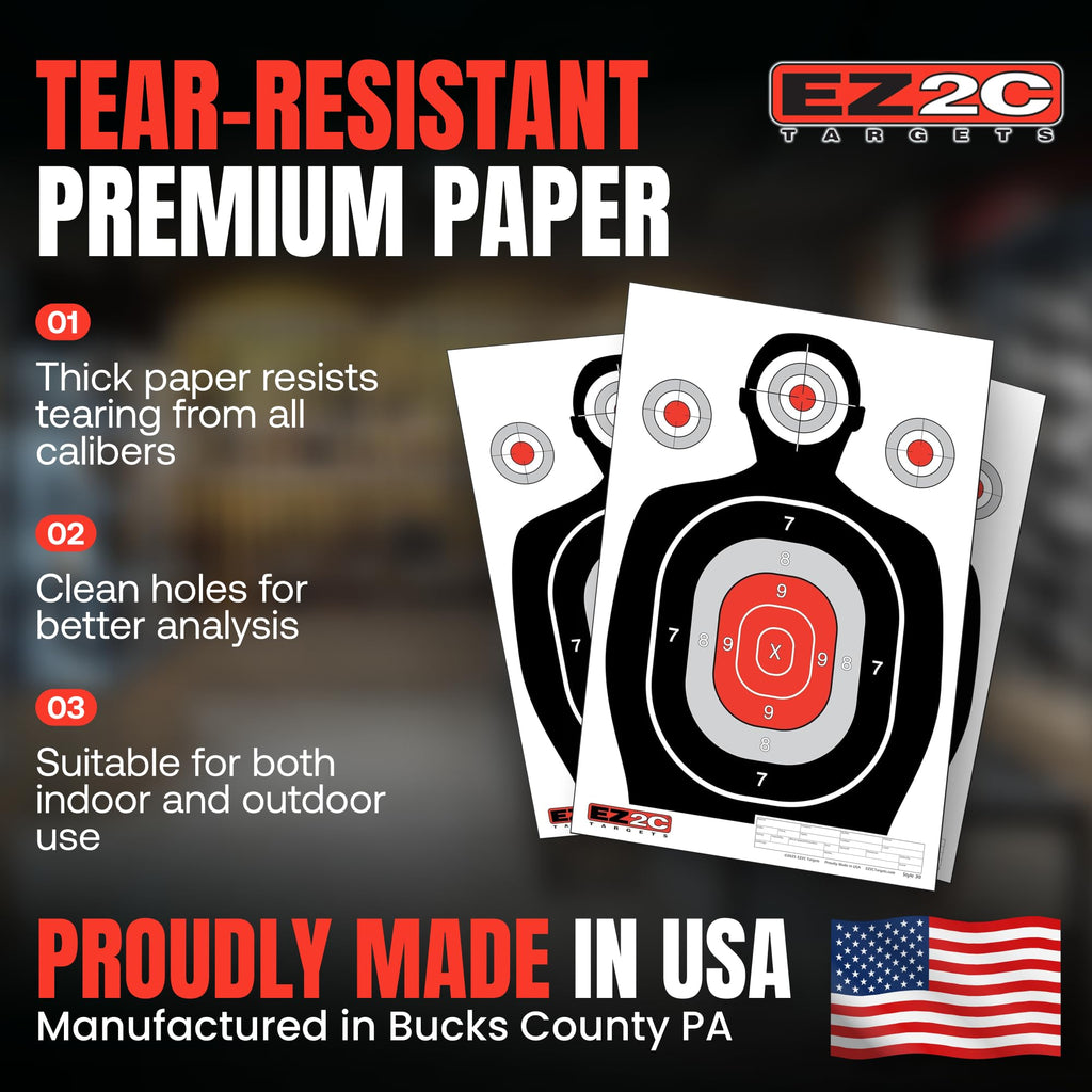 Silhouette Target — 12×18 (50-Pack)