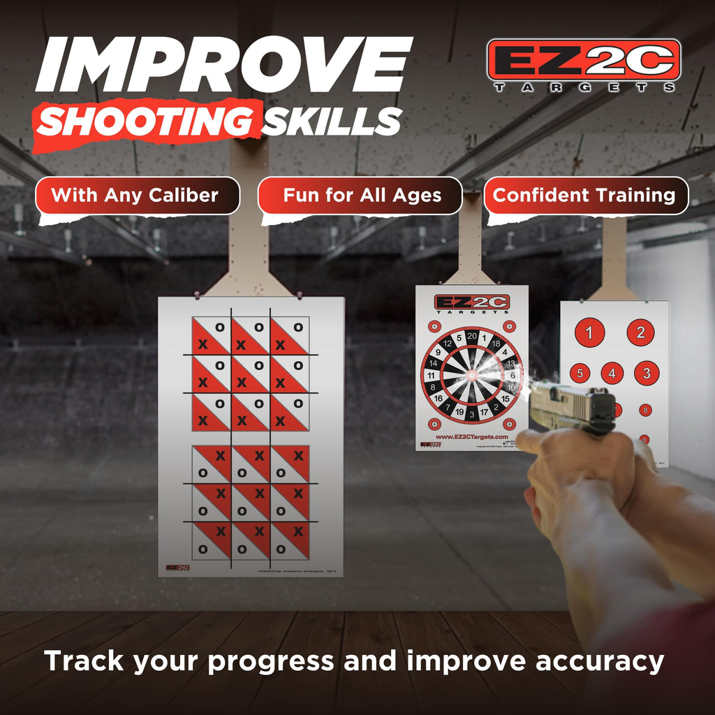 Four Fun Game Targets — 11×17