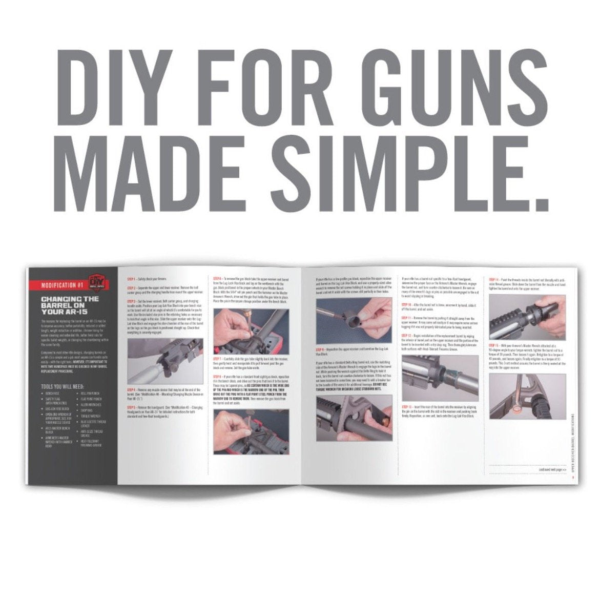 AR15 Armorer's Master Kit™ — Complete Build & Customize Tool Set