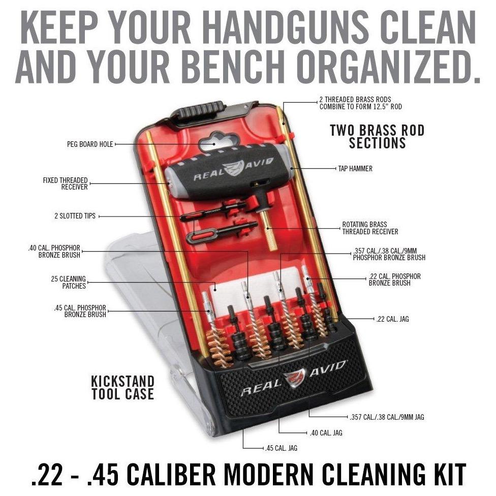 Real Avid Gun Boss® Pro Handgun Cleaning Kit