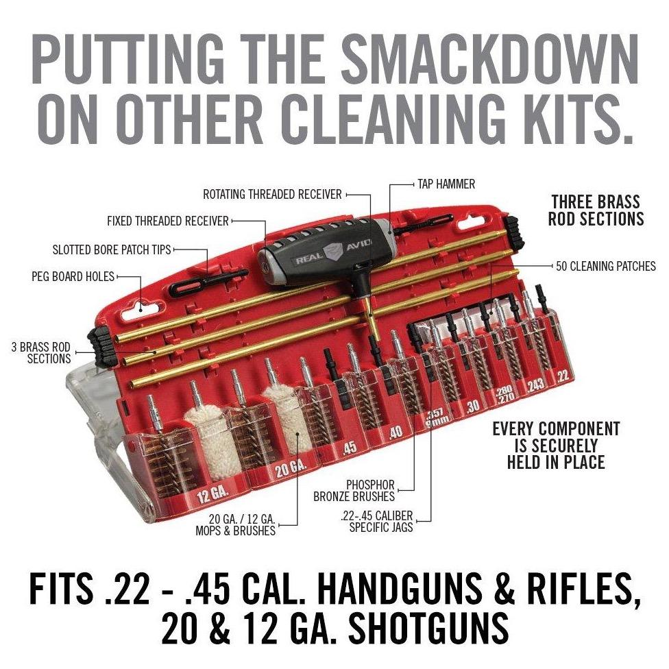 Real Avid Gun Boss® Pro Universal Cleaning Kit
