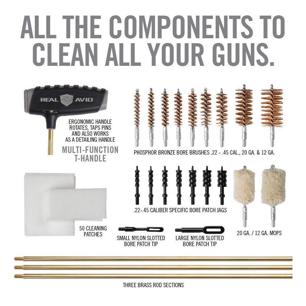 Real Avid Gun Boss® Pro Universal Cleaning Kit