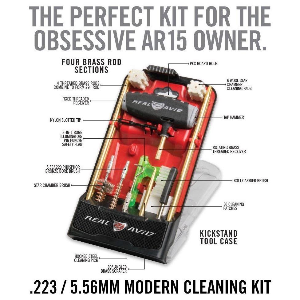 Real Avid Gun Boss® Pro AR-15 Cleaning Kit