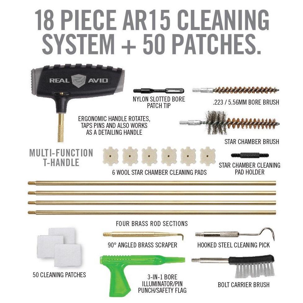 Real Avid Gun Boss® Pro AR-15 Cleaning Kit