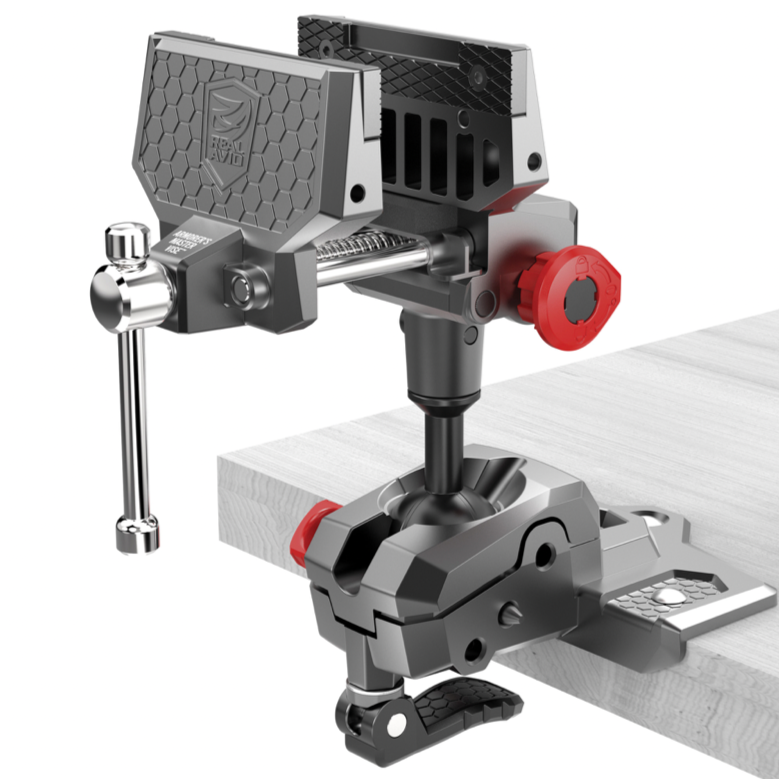 Master Gun Vise — Articulating Bench Vise for Firearms