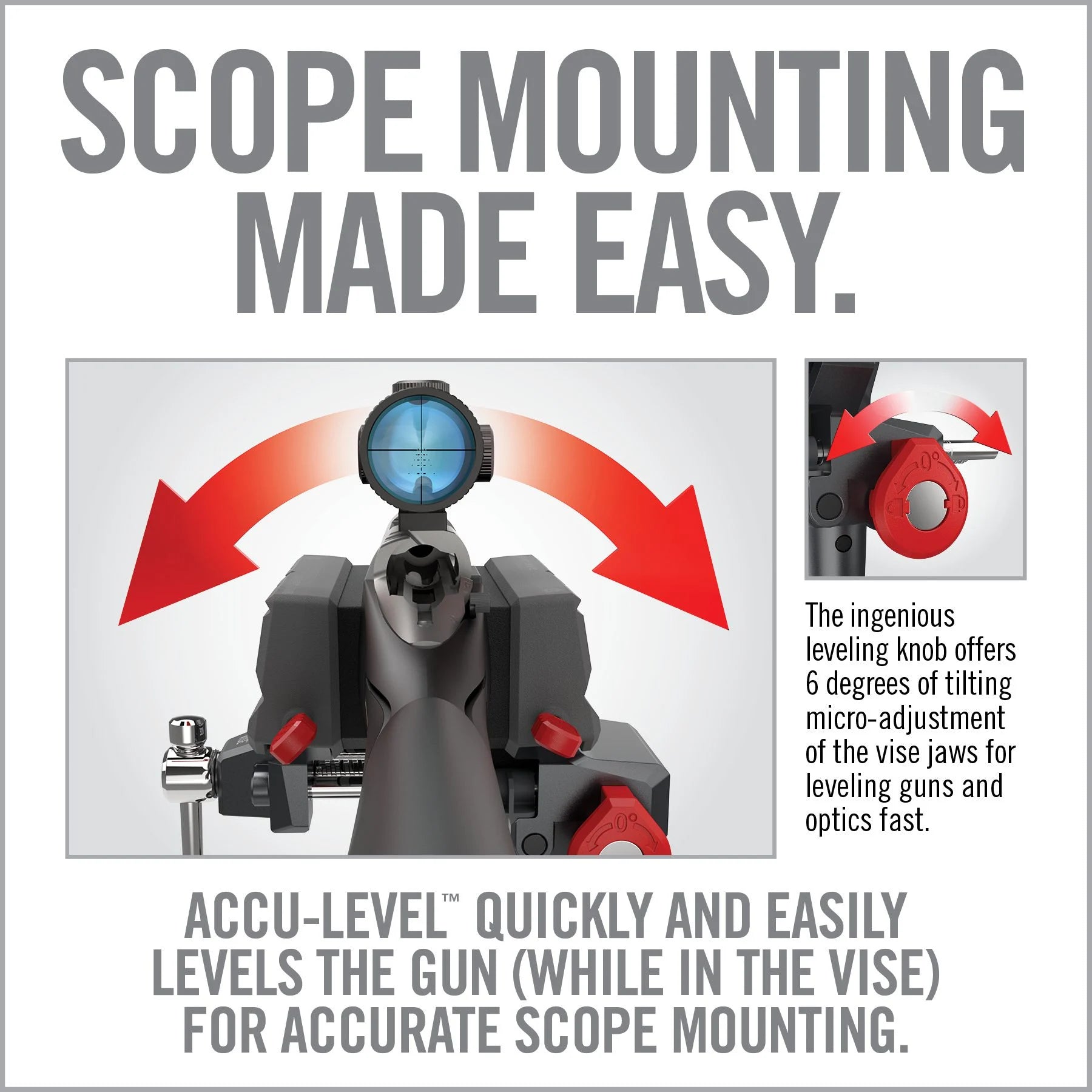 Master Gun Vise Articulating Bench Vise — size and scale reference
