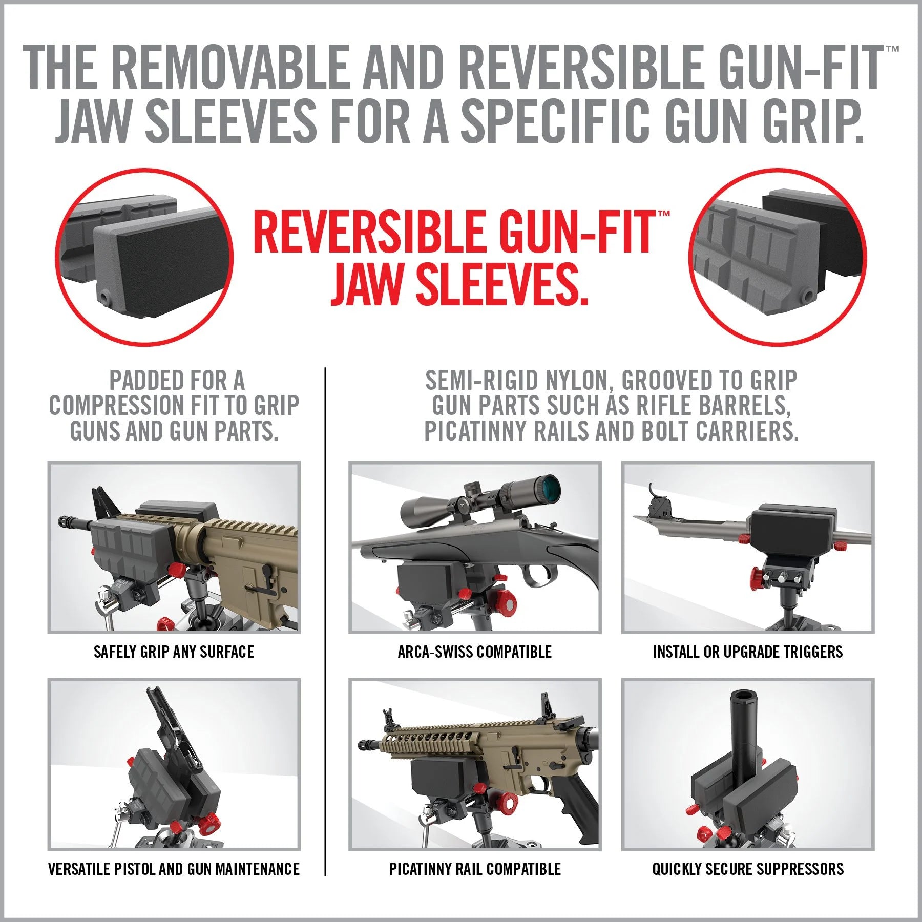 Master Gun Vise Articulating Bench Vise — lifestyle application