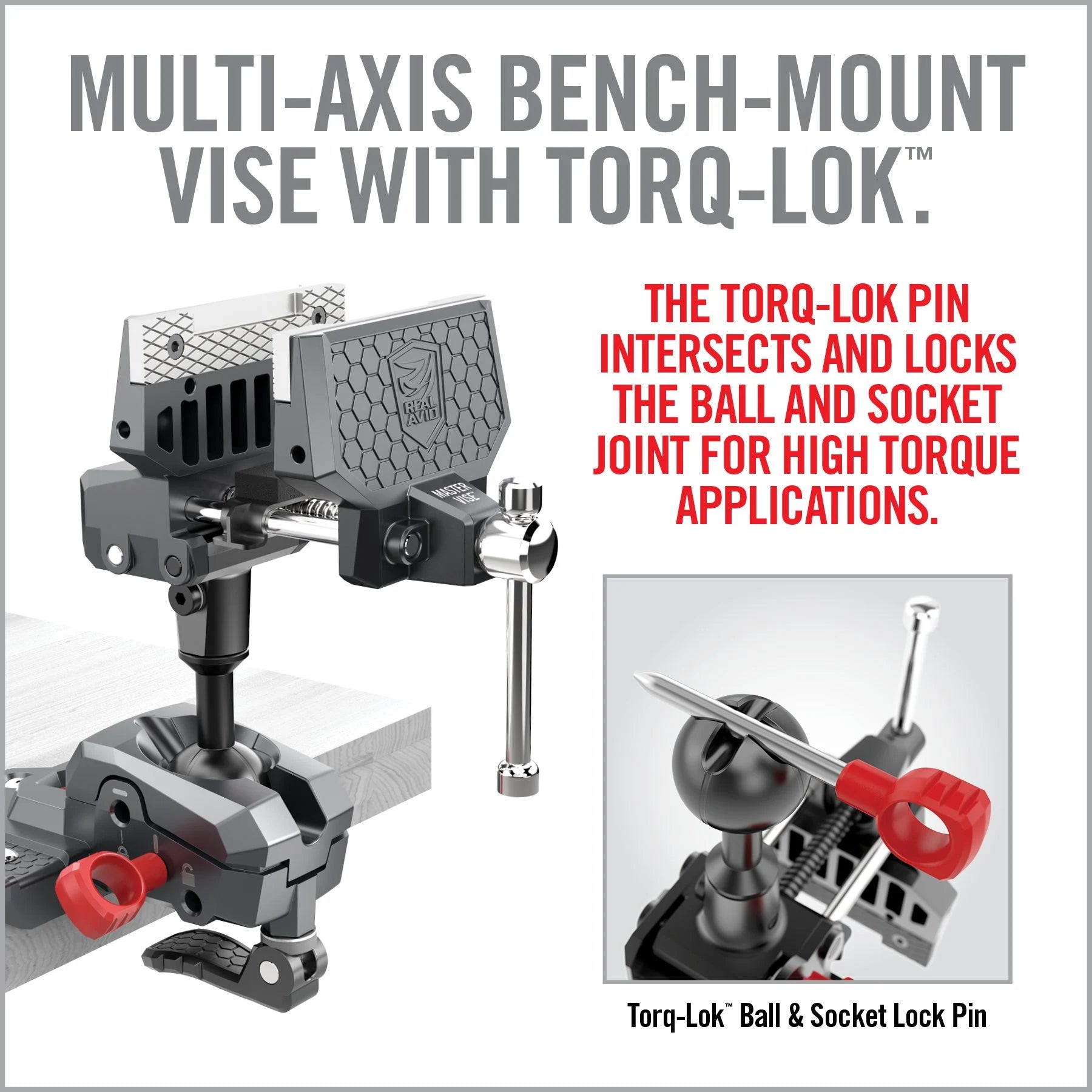 Master Gun Vise Articulating Bench Vise — material and build quality