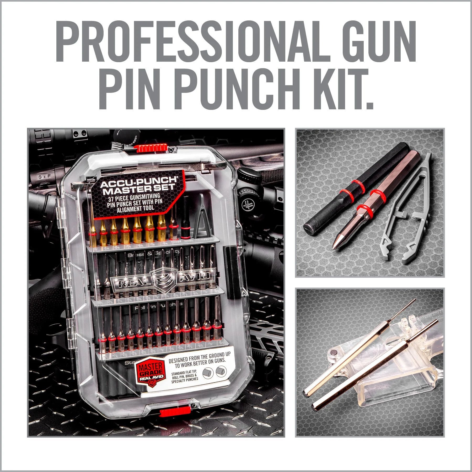 Accu-Punch™ Master Punch Set — Complete Gunsmithing Set