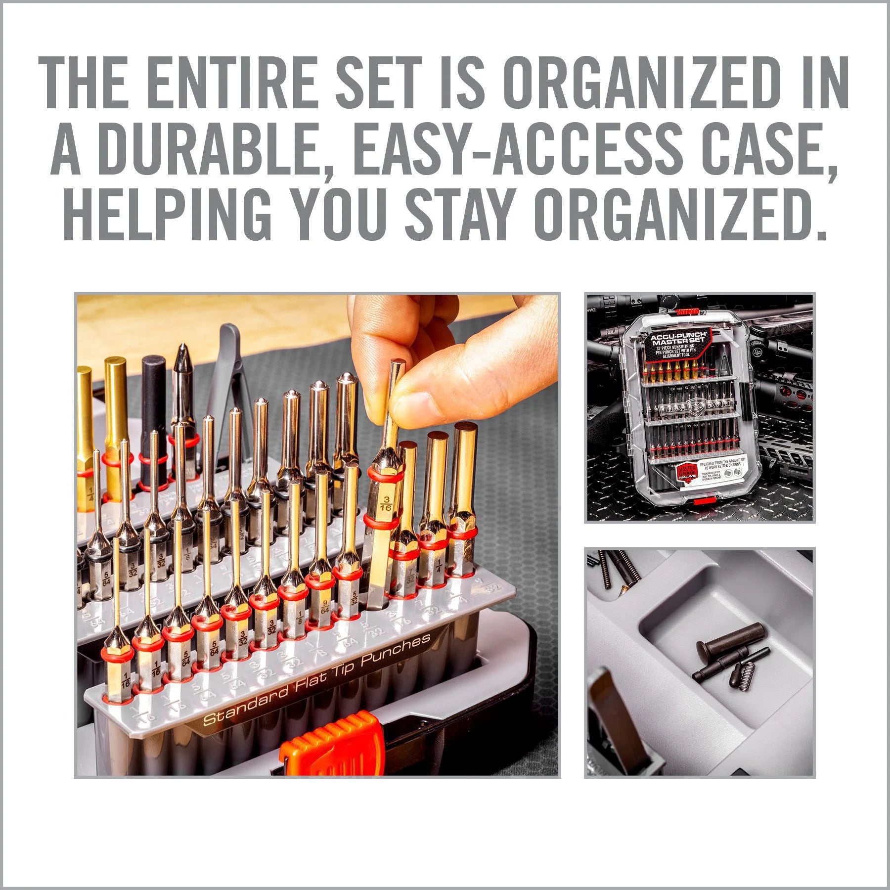Accu-Punch™ Master Punch Set — Complete Gunsmithing Set