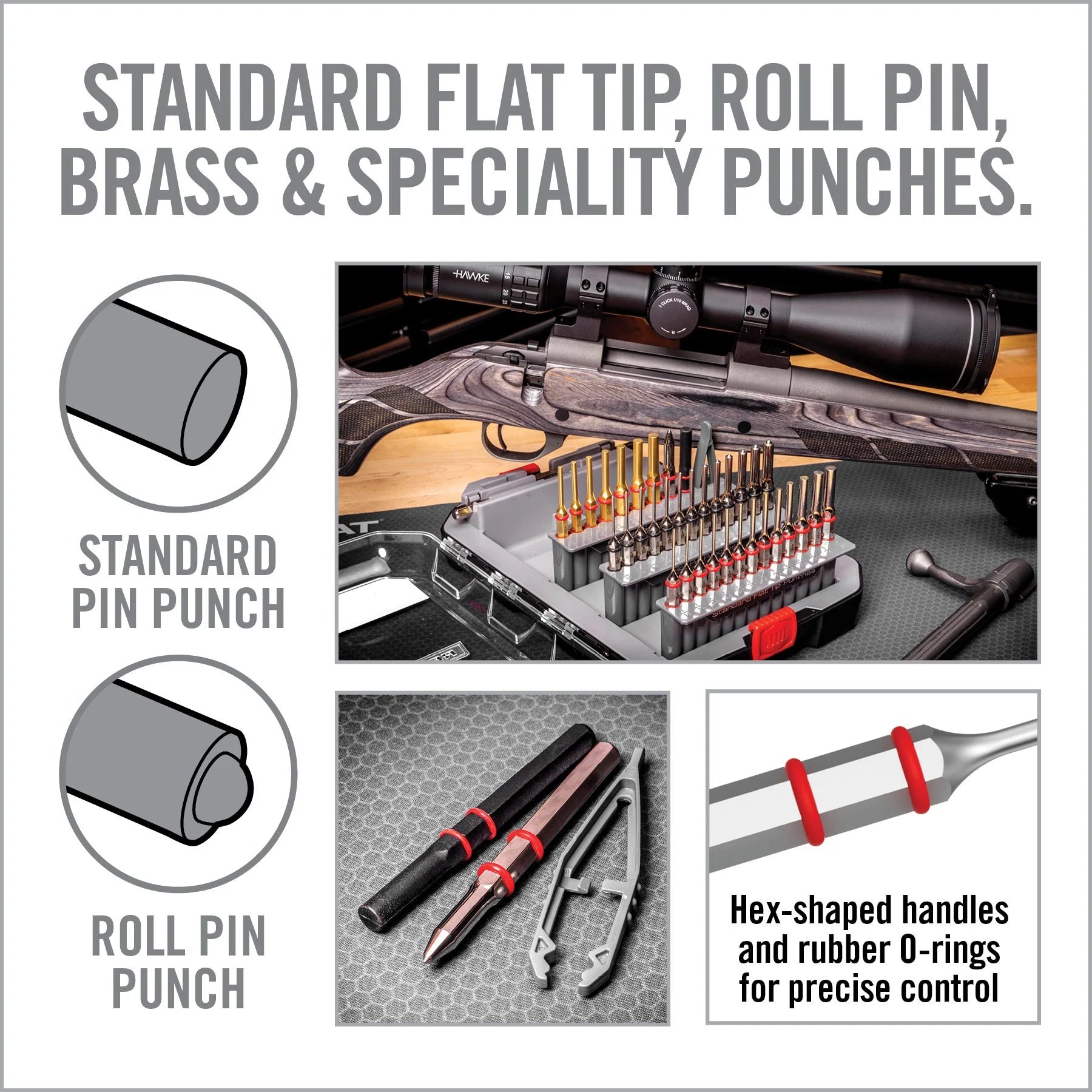 Accu-Punch™ Master Punch Set — Complete Gunsmithing Set