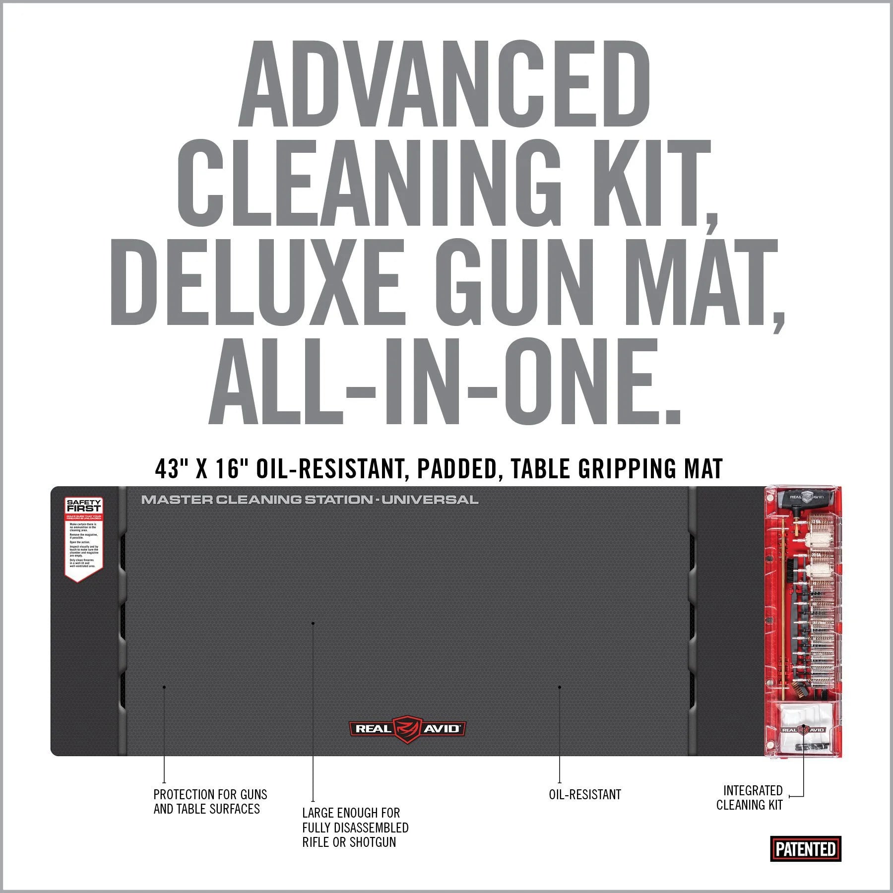 Master Cleaning Station™ — Universal Multi-Firearm Kit
