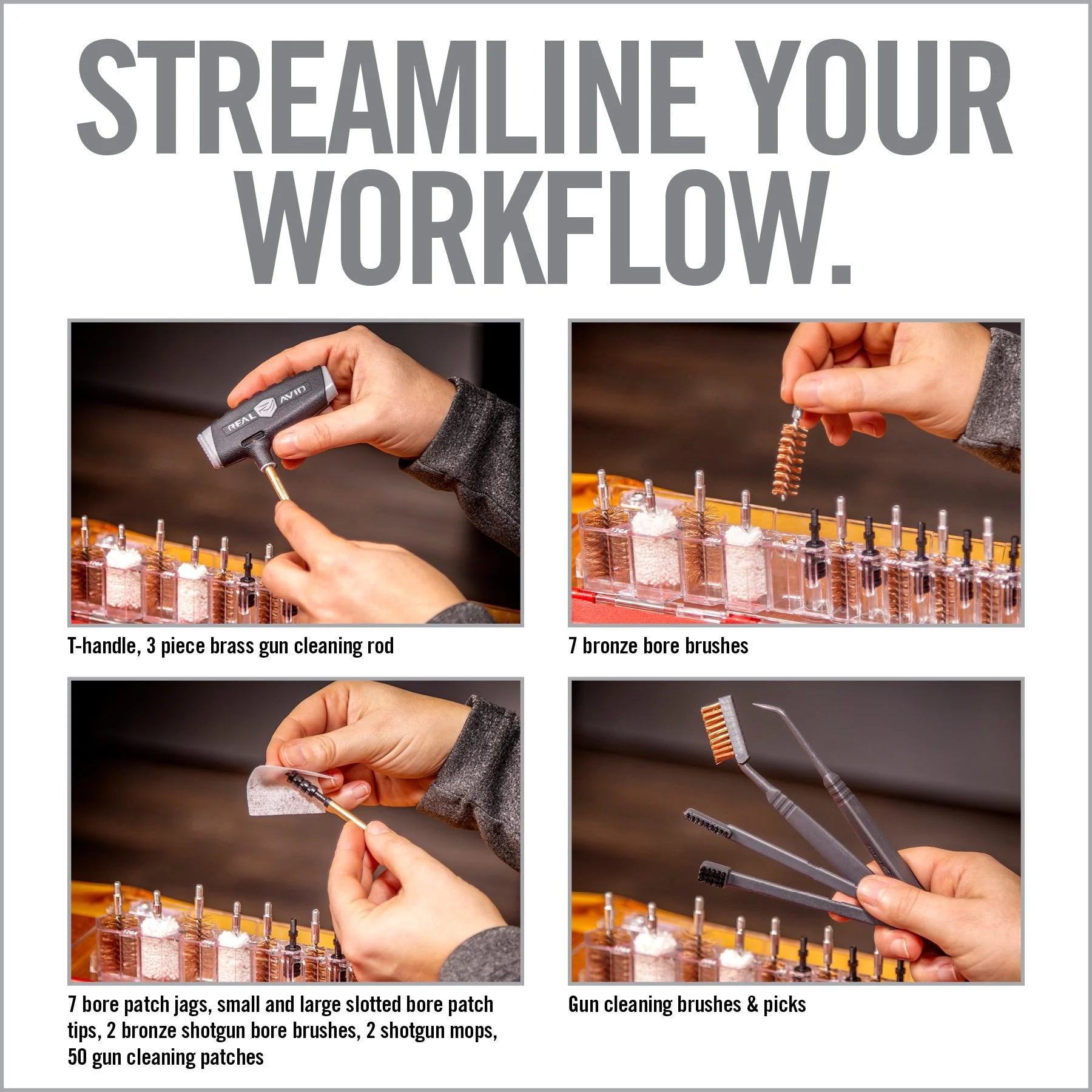 Master Cleaning Station™ — Universal Multi-Firearm Kit