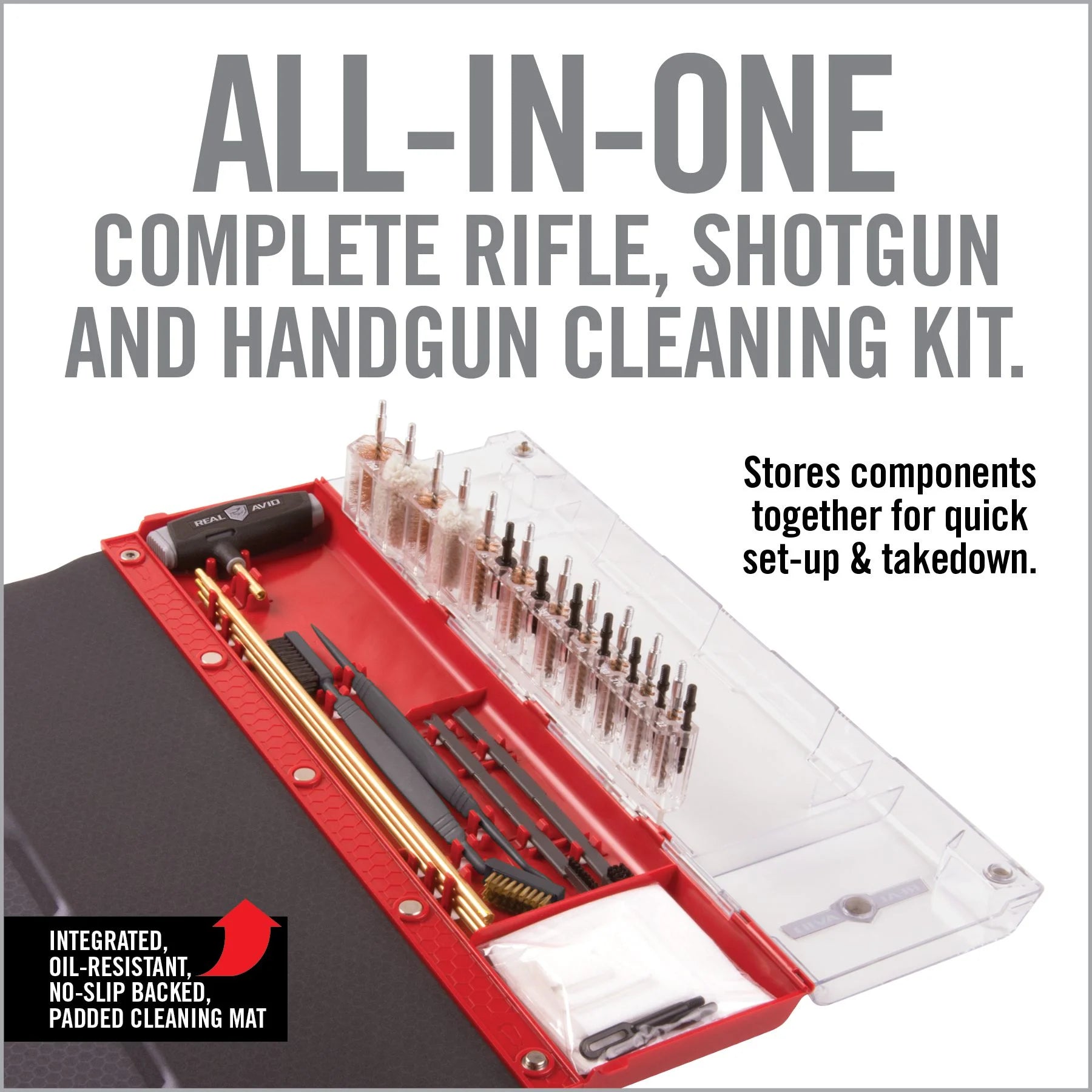 Master Cleaning Station™ — Universal Multi-Firearm Kit