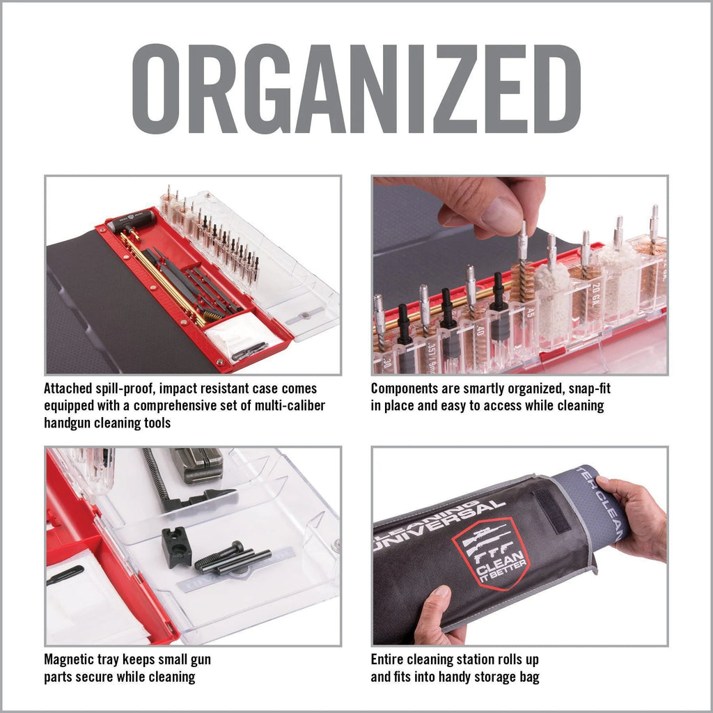 Master Cleaning Station™ — Universal Multi-Firearm Kit