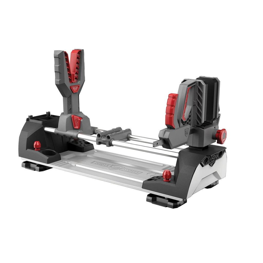 Master Gun Workstation™ — Bench Vise + Integrated Cleaning System