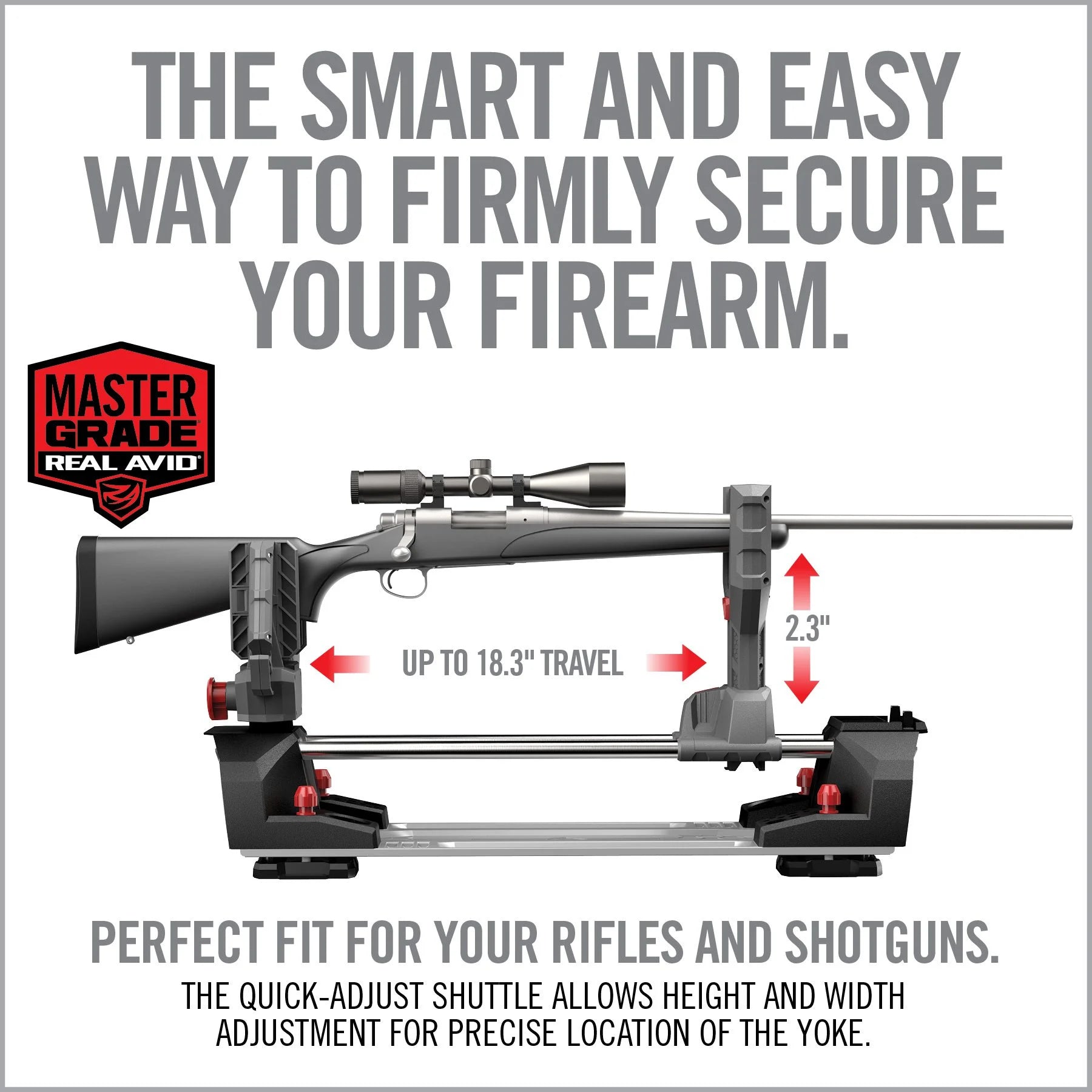 Master Gun Workstation™ — Bench Vise + Integrated Cleaning System