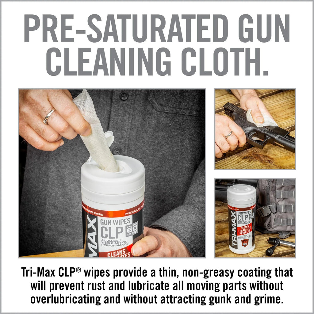 Real Avid TRI-Max CLP Wipes 60-Count Canister — feature highlight