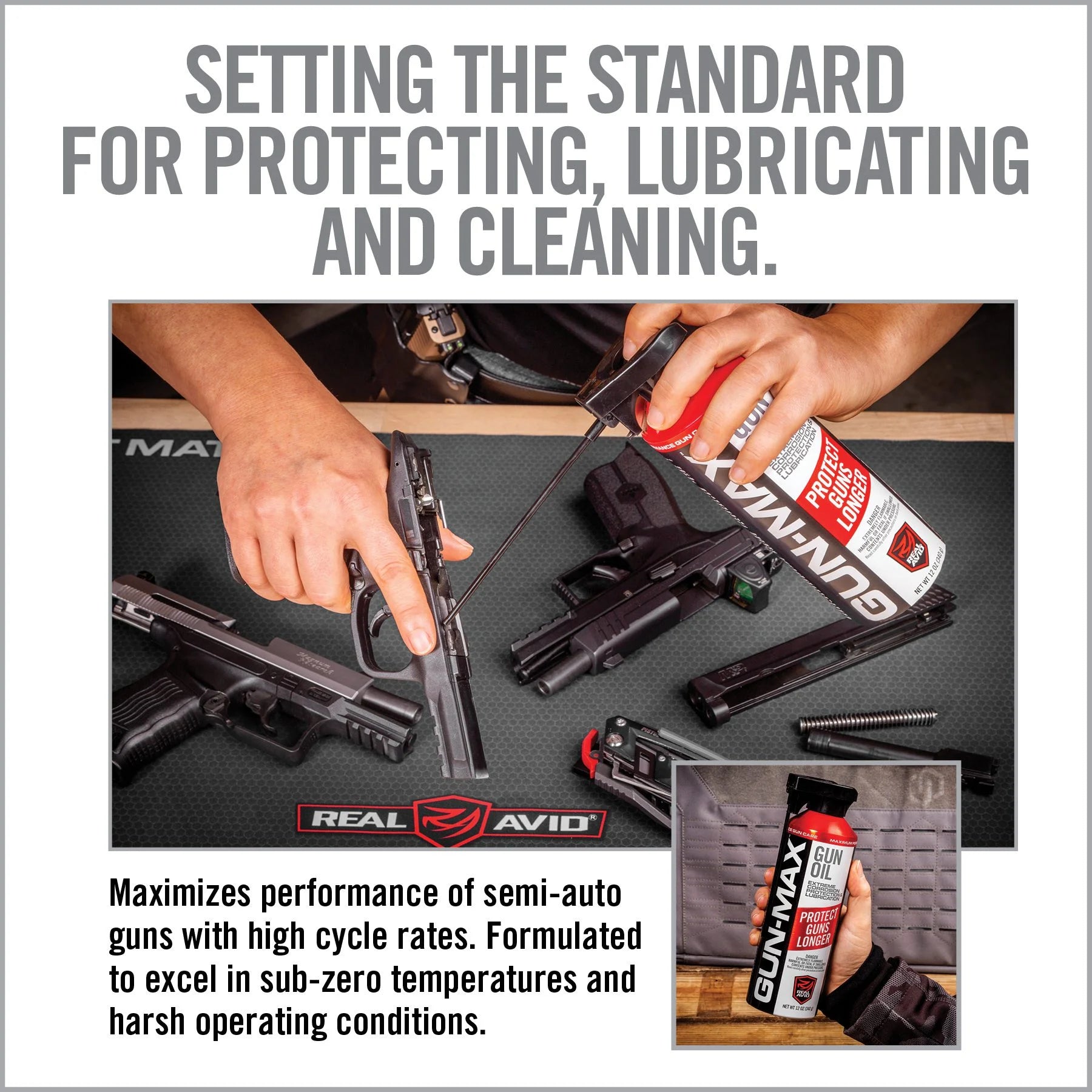 Gun-Max® Gun Oil — Advanced CLP Formula