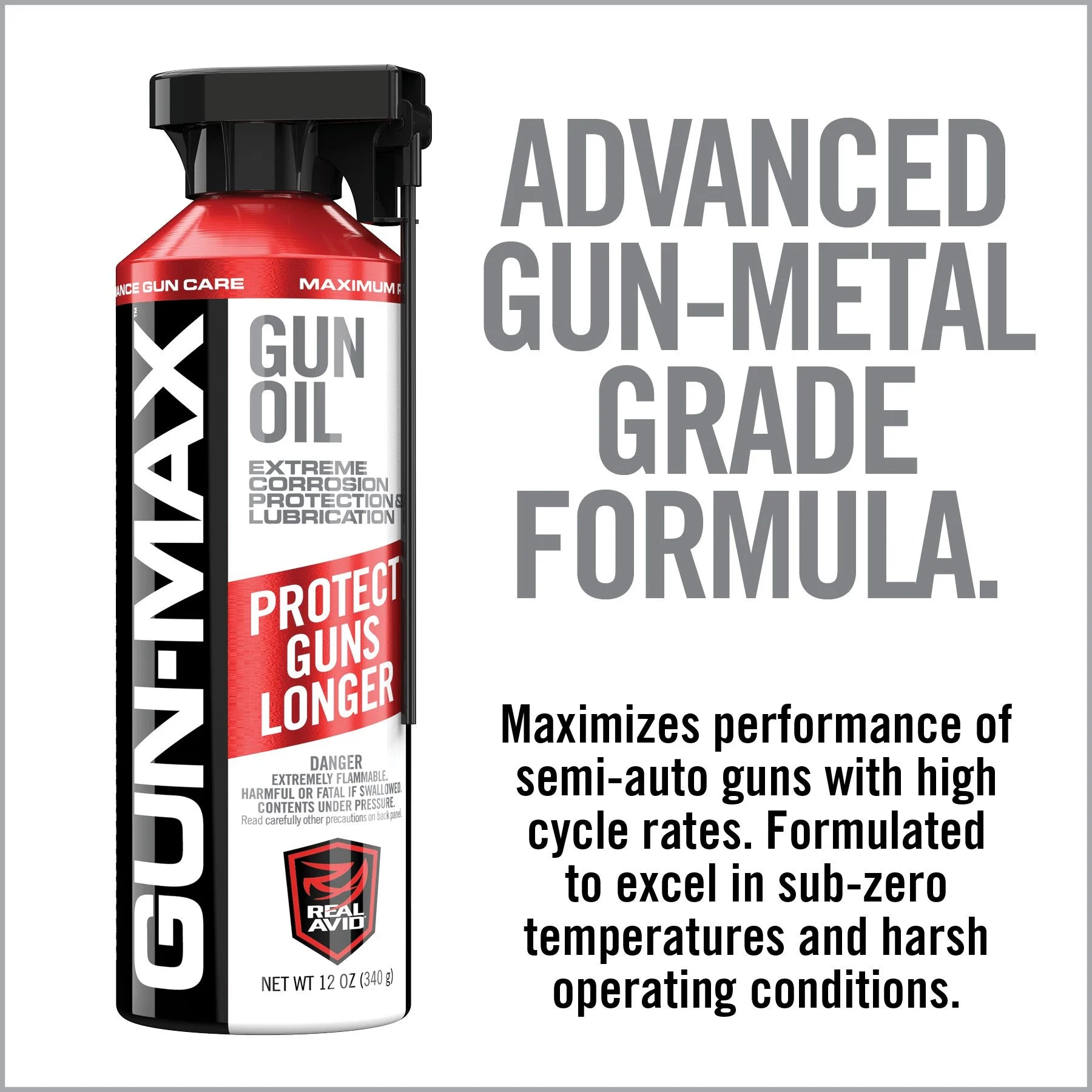 Gun-Max® Gun Oil — Advanced CLP Formula