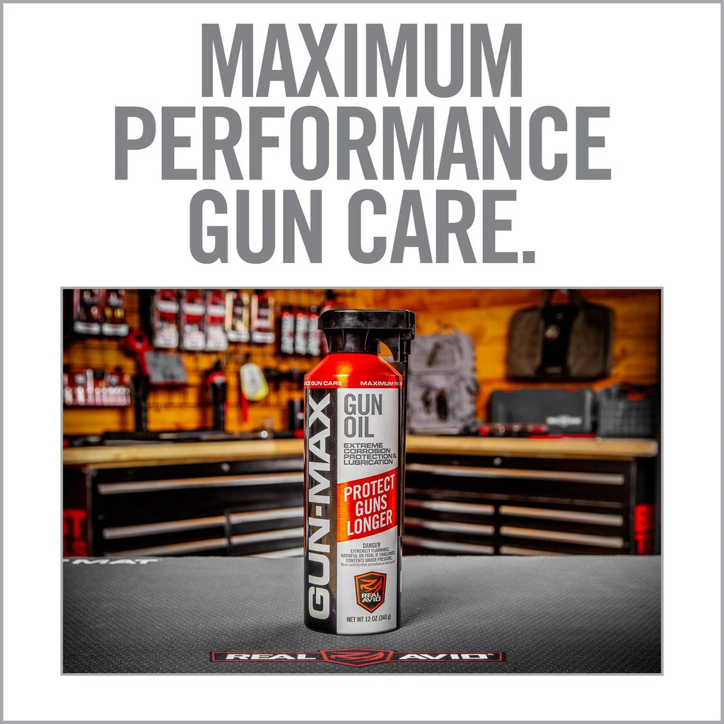 Gun-Max® Gun Oil — Advanced CLP Formula