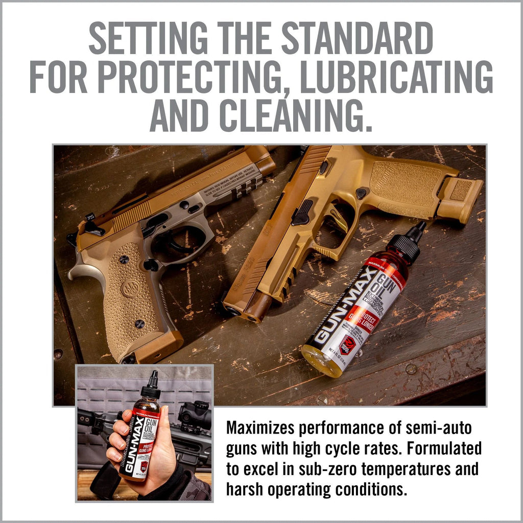 Gun-Max® Gun Oil — Precision Applicator Bottle