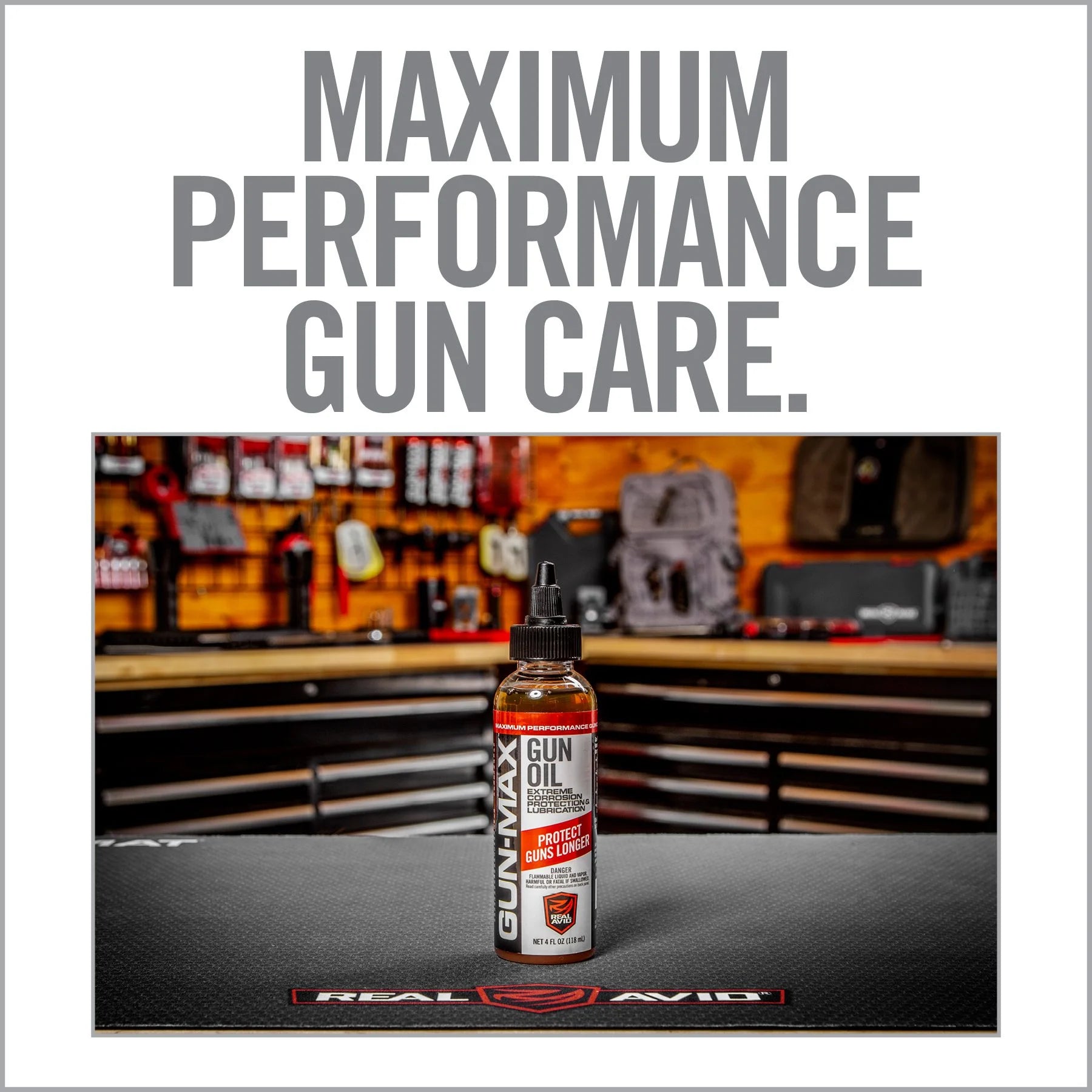 Gun-Max® Gun Oil — Precision Applicator Bottle