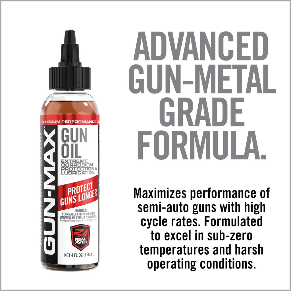 Gun-Max® Gun Oil — Precision Applicator Bottle