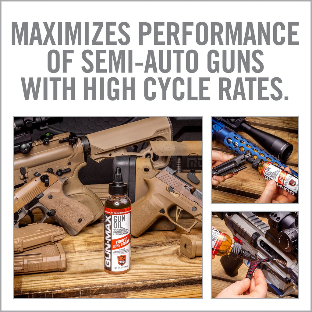 Gun-Max® Gun Oil — Precision Applicator Bottle