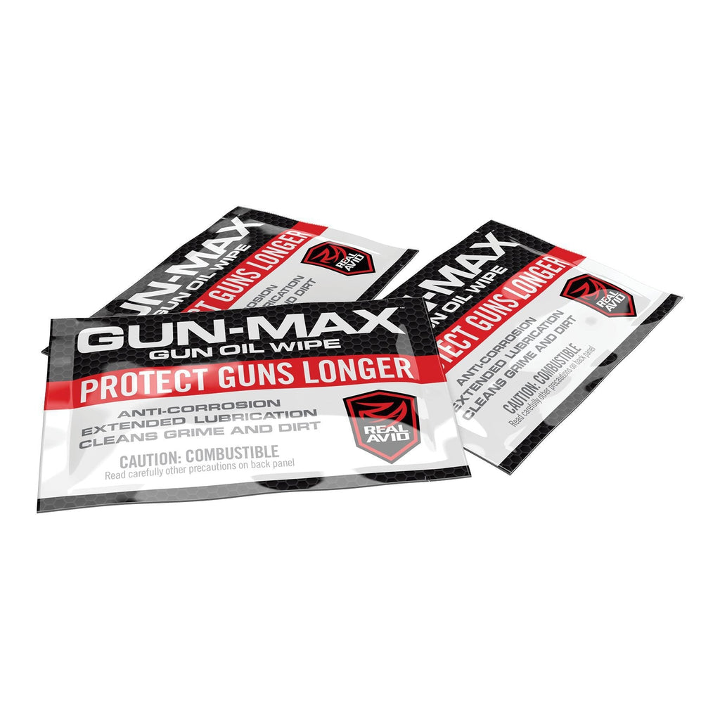 Gun-Max Gun Oil Wipes — 25-Count Field Pack