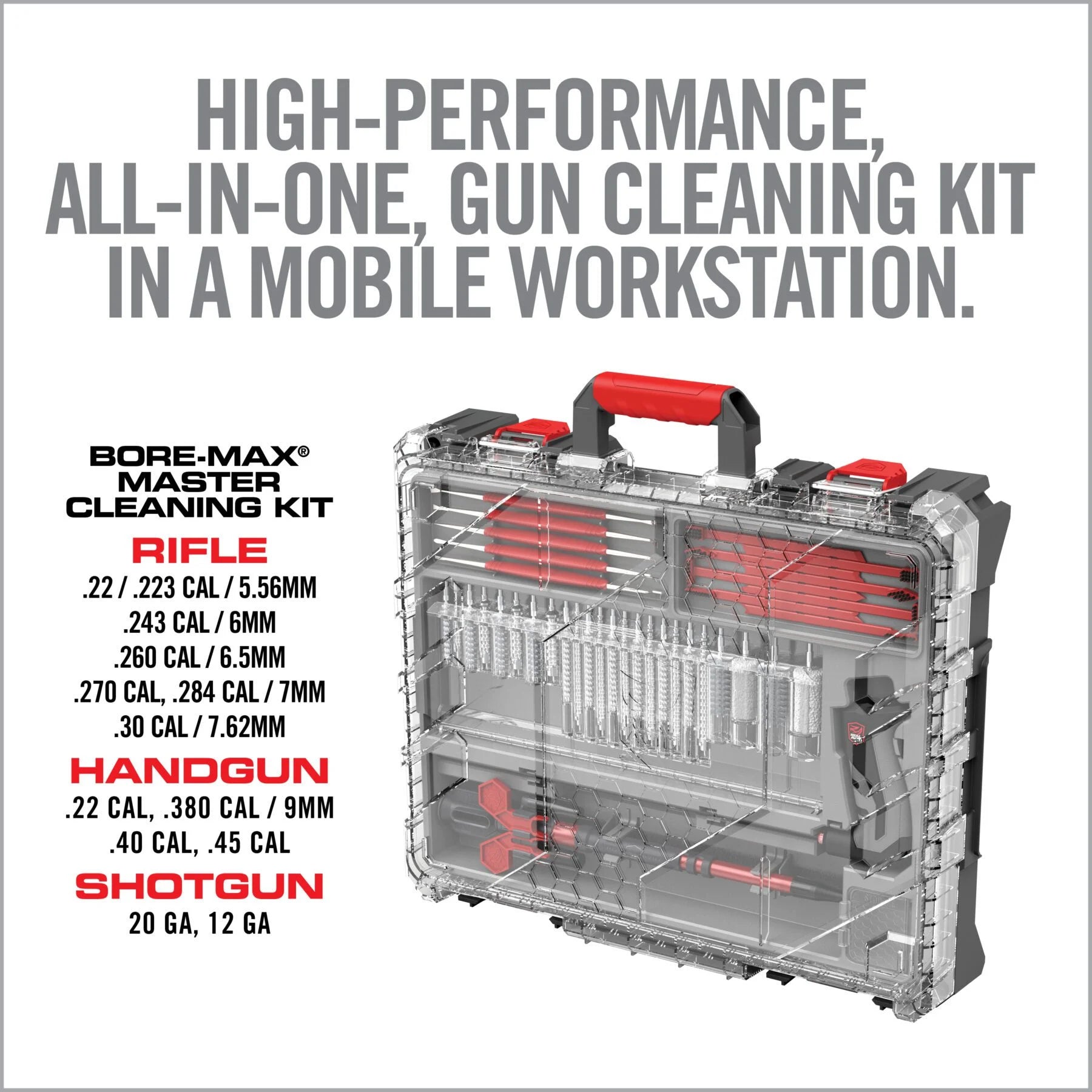 Bore-Max® Master Cleaning Kit & Mobile Workstation