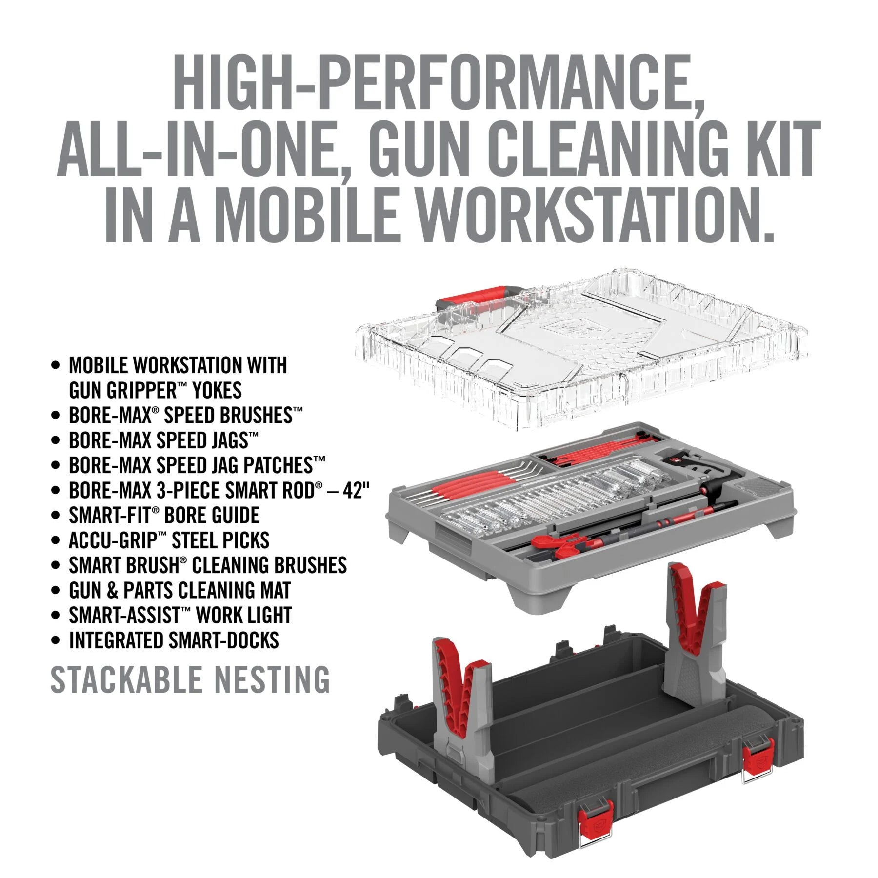 Bore-Max® Master Cleaning Kit & Mobile Workstation