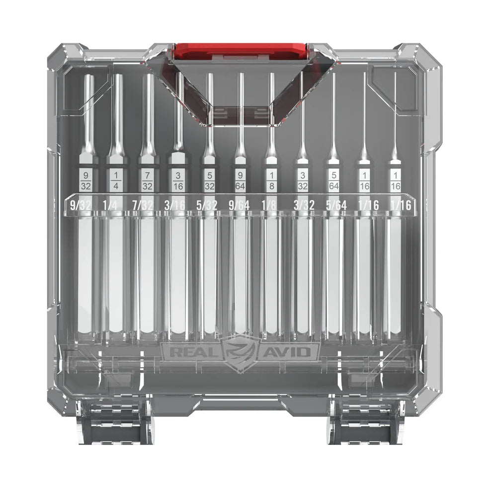 Accu-Punch™ 11-Piece Roll Pin Punch Set