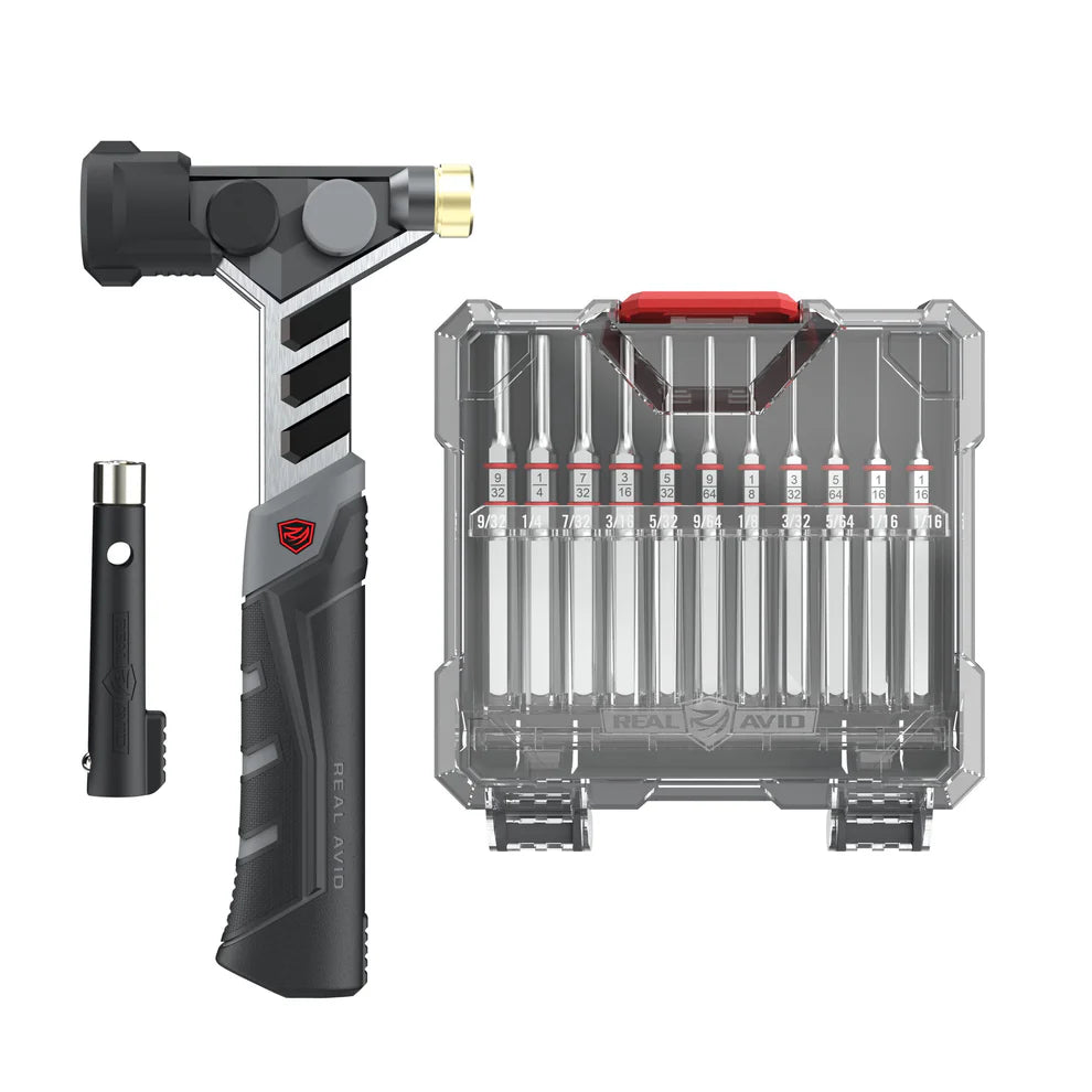 Armorer's Master Hammer™ & Accu-Punch™ 11-Piece Standard Pin Punch Set