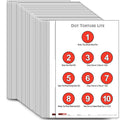 Dot Torture Lite Target — 11x17 inch