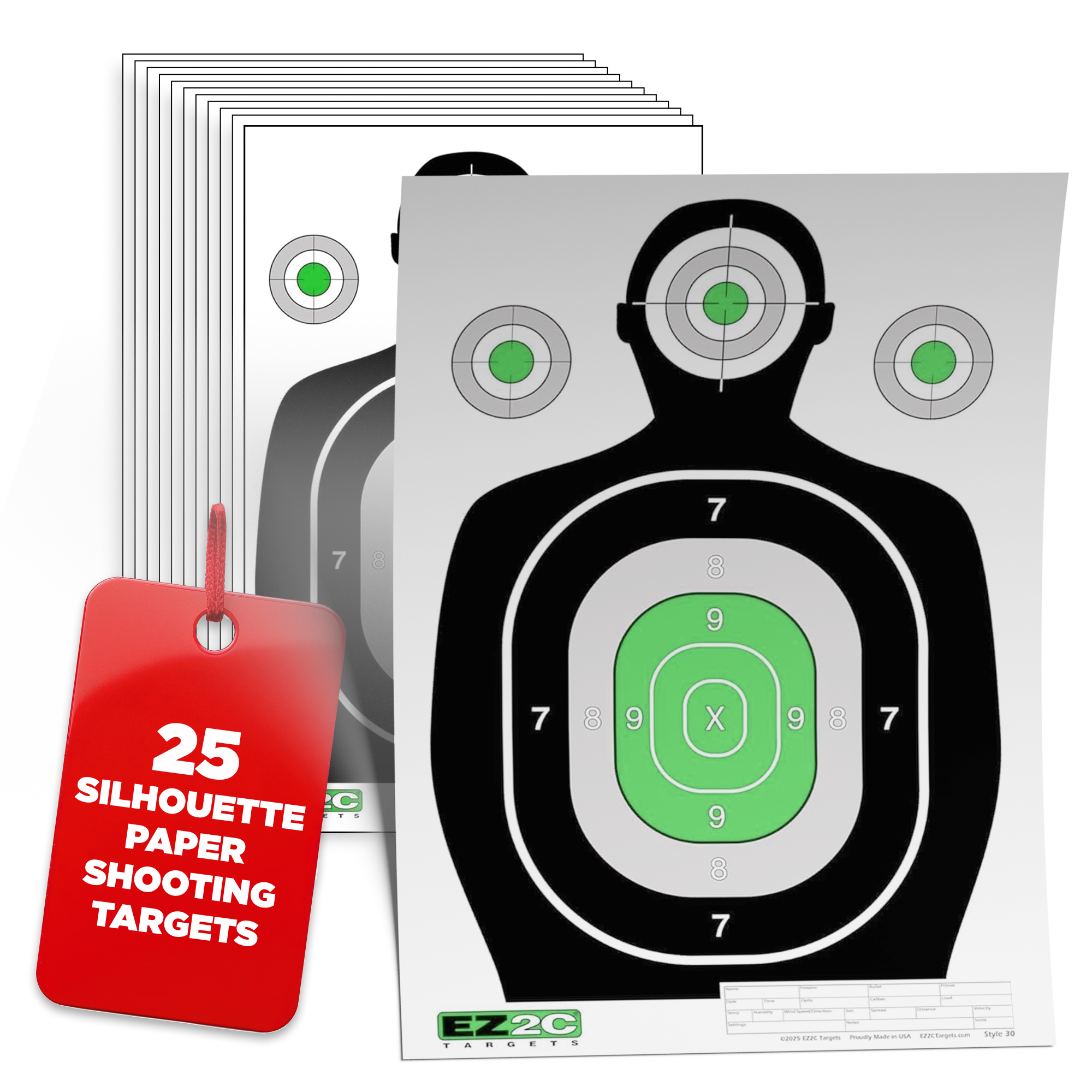 Silhouette Target RD11 — 12×18