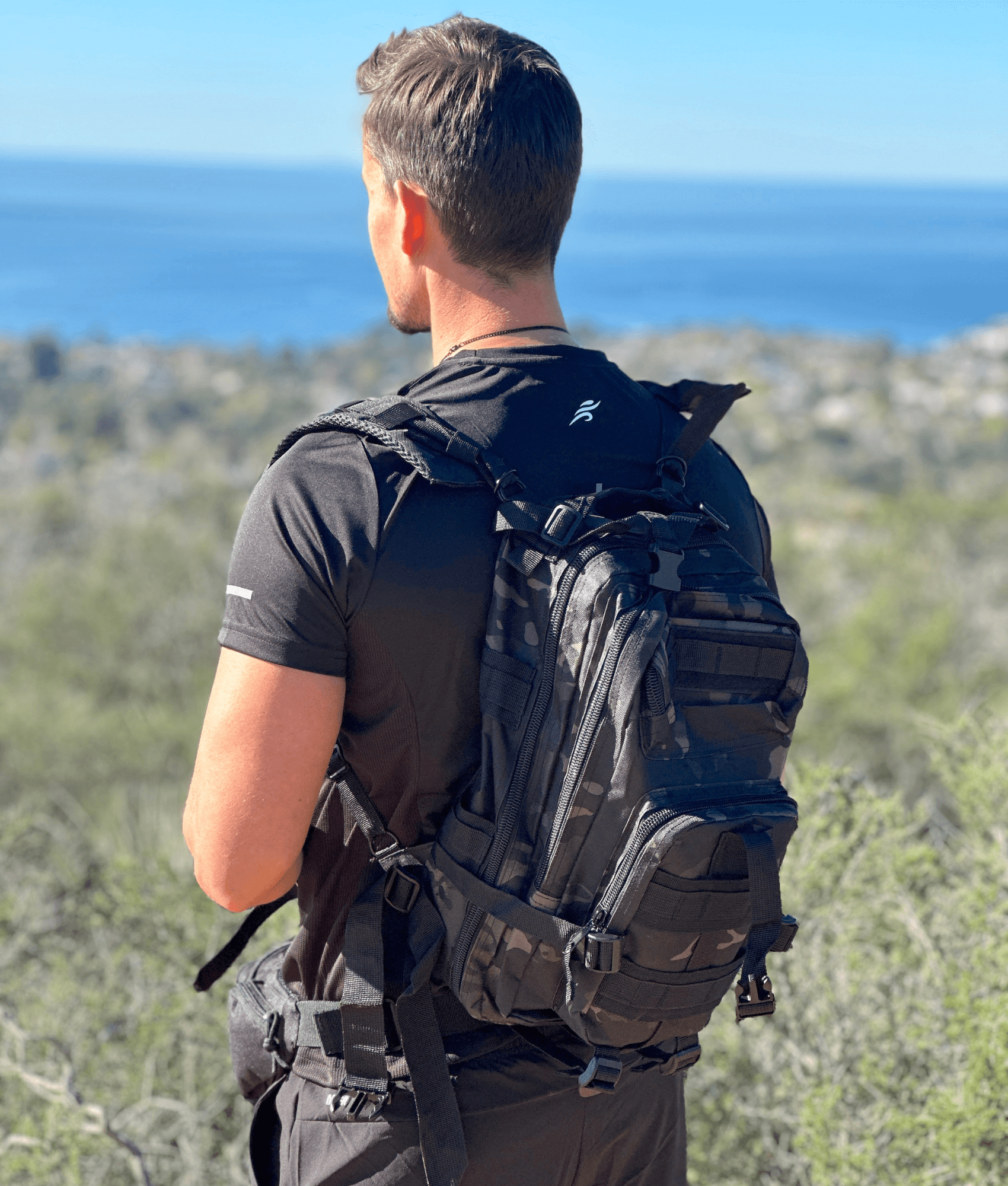 JupiterGear 25L MOLLE Tactical Range Backpack