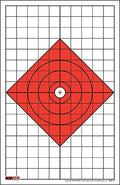 Diamond Sight-In Target — 11x17 inch