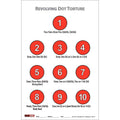 Revolving Dot Torture Target — 11x17 inch