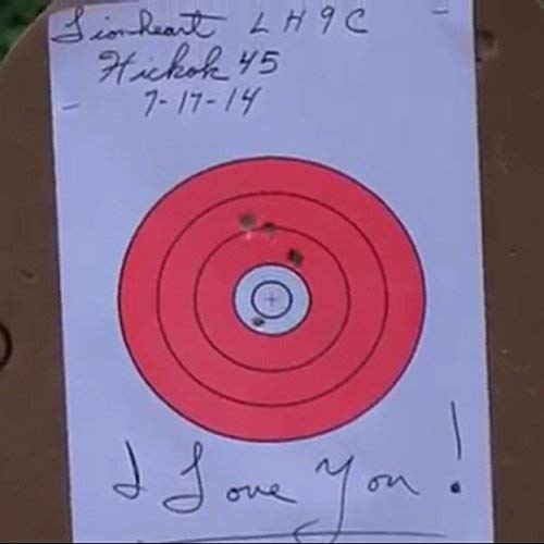 8" Hi-Vis Bullseye Target #9 — 11×17