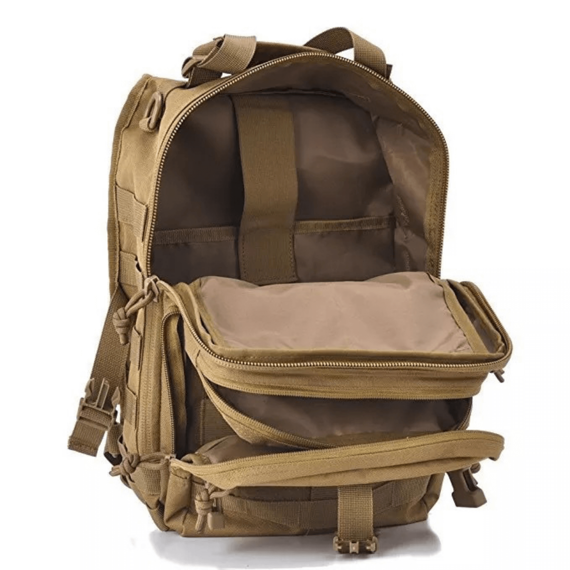 Jupiter Gear Tactical 15L Sling Range Bag MOLLE — carry and transport view