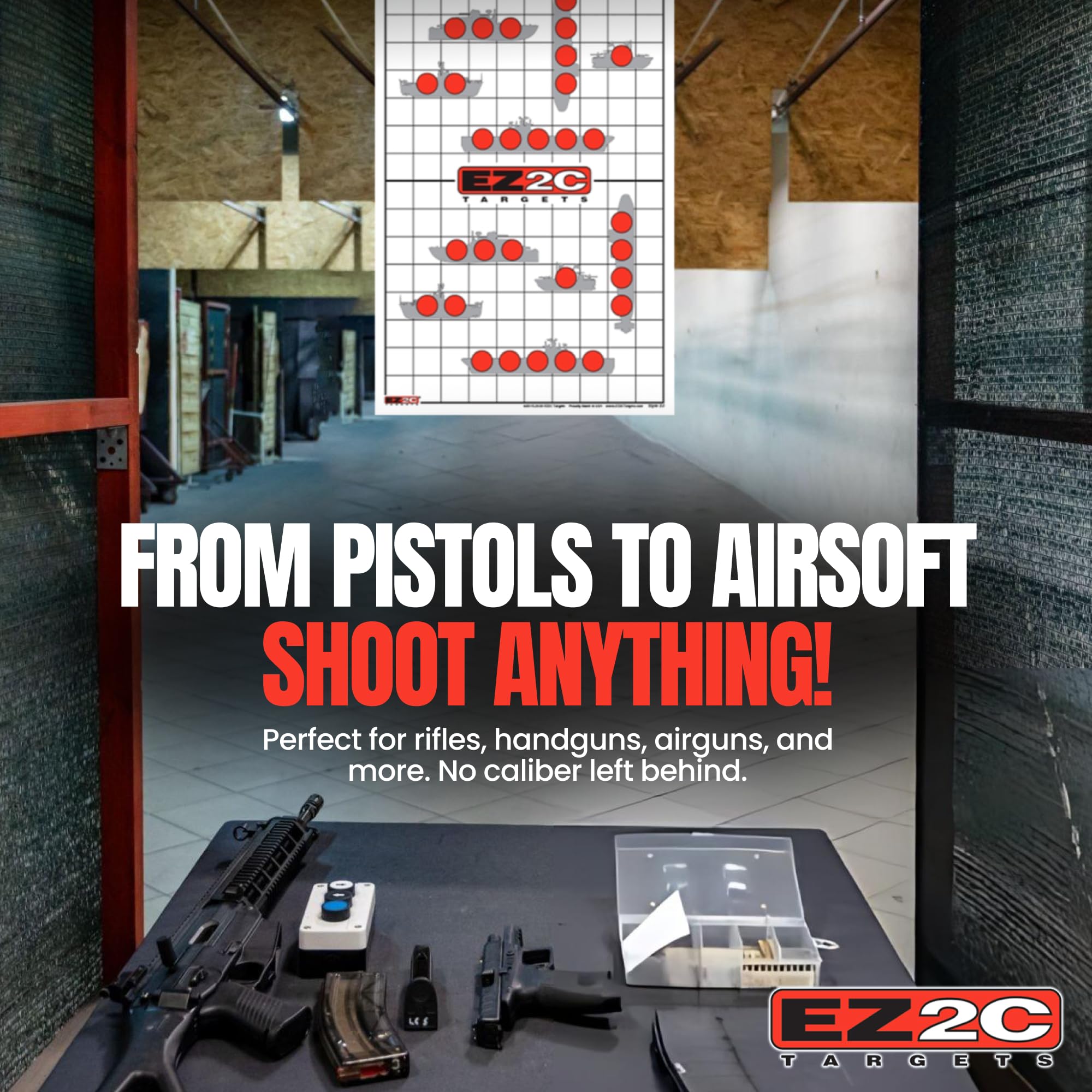 Four Fun Game Targets — 11×17