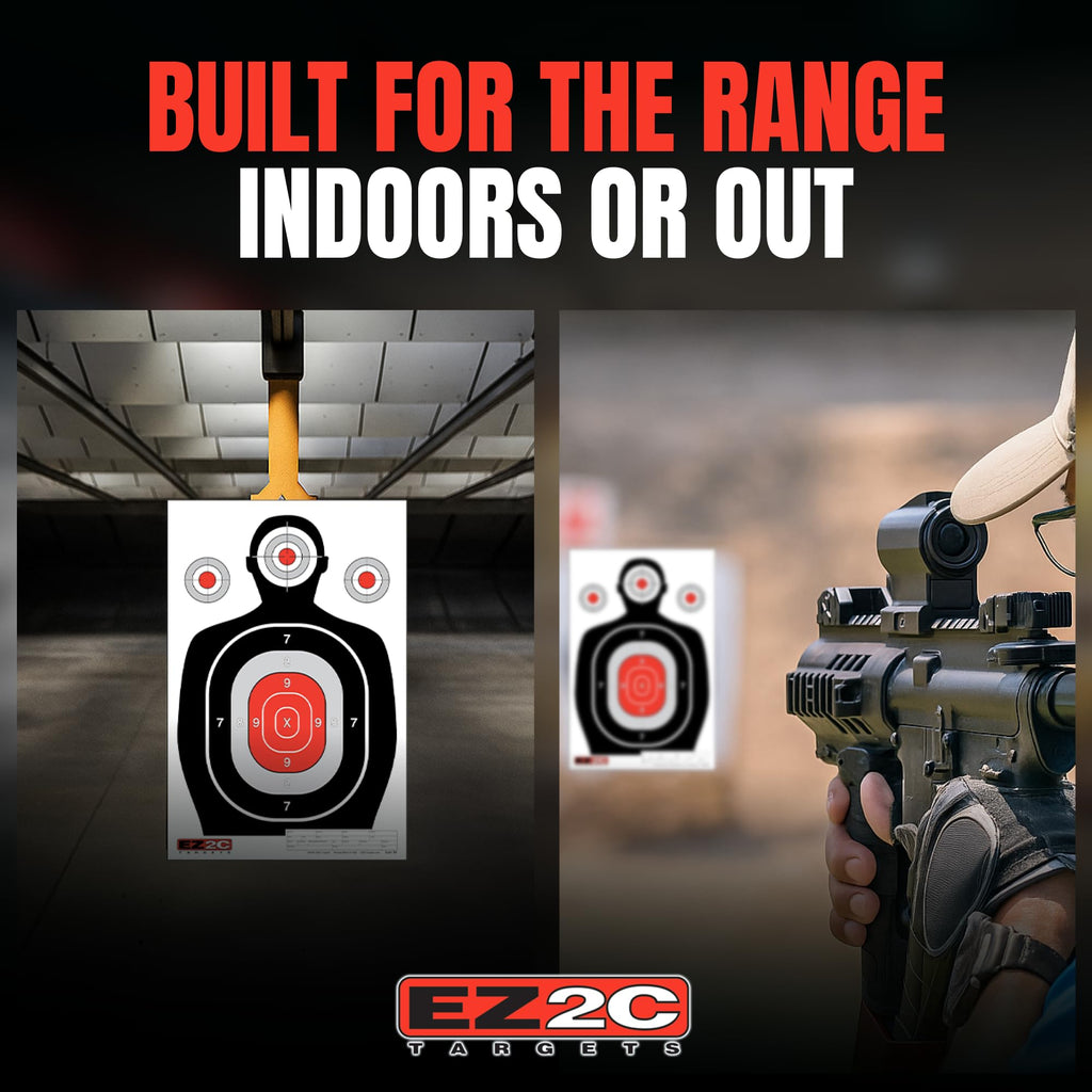Silhouette Target — 12×18 (50-Pack)