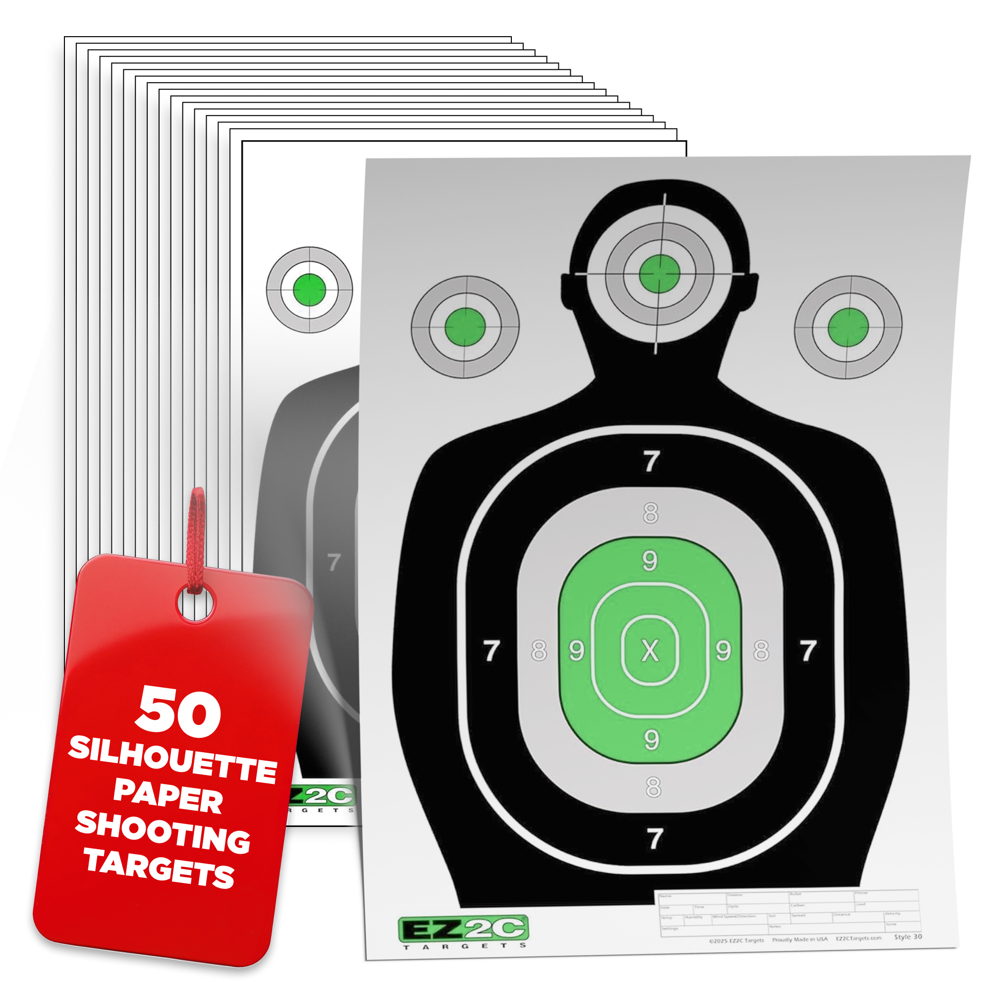 Silhouette Target RD11 — 12×18