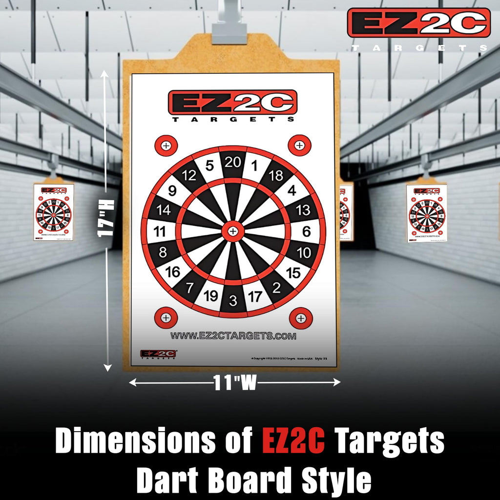 Four Fun Game Targets — 11×17